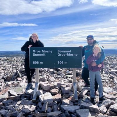 Gros Morne Summit after a gruelling hike 
